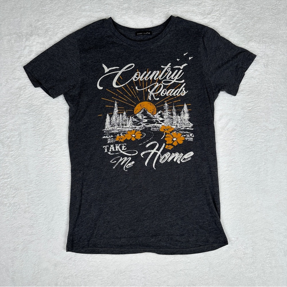 Country Roads Take Me Home Graphic T-Shirt